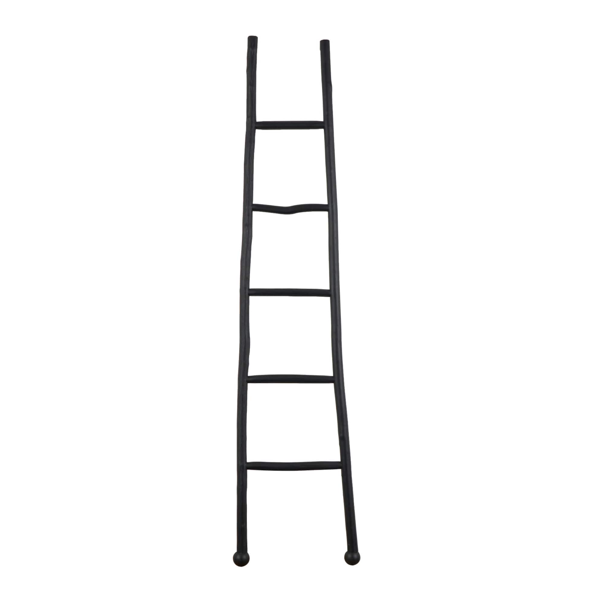 6ft. Handmade Slanted Wood Ladder